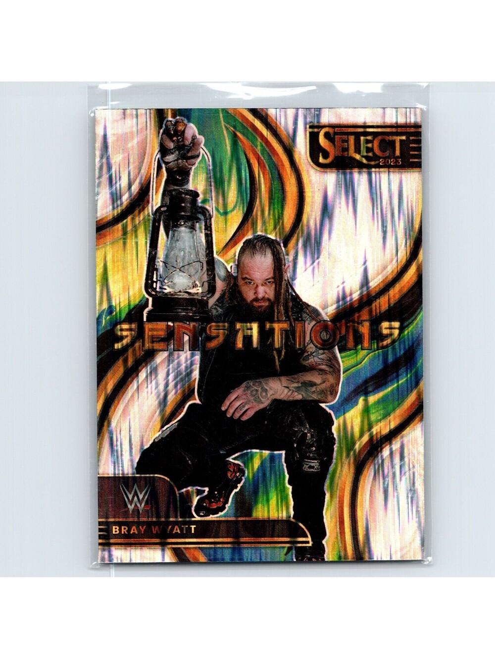2023 Panini Select WWE Bray Wyatt #13 Sensations Silver Flash SmackDown